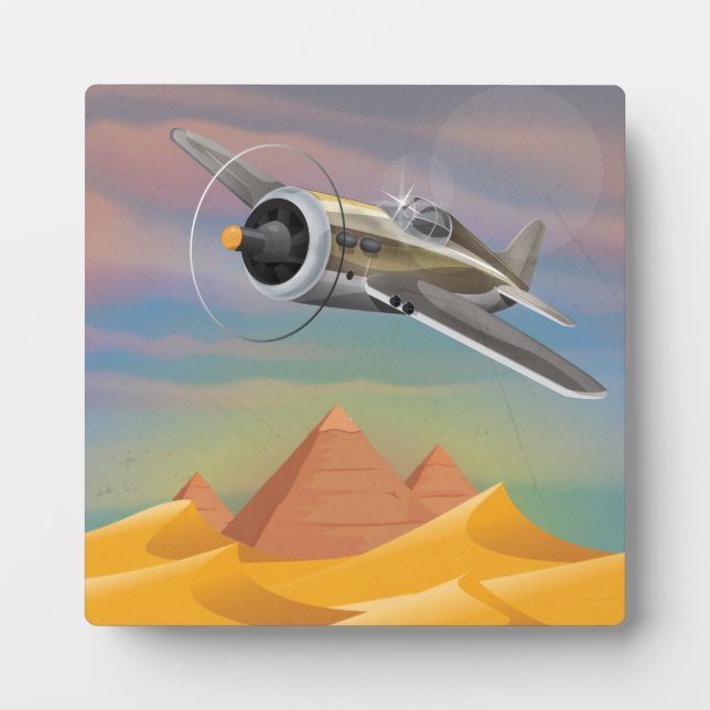 Placa Expositora Aventura de Egipto (Frente)