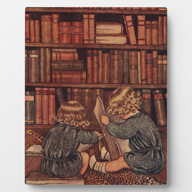 Placa Expositora Aventuras en la biblioteca (Frente)