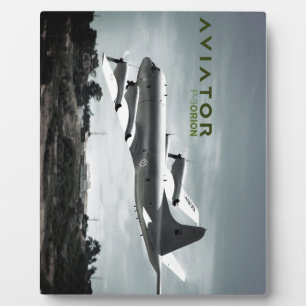 Placa Expositora Aviador P3 Avión Orion