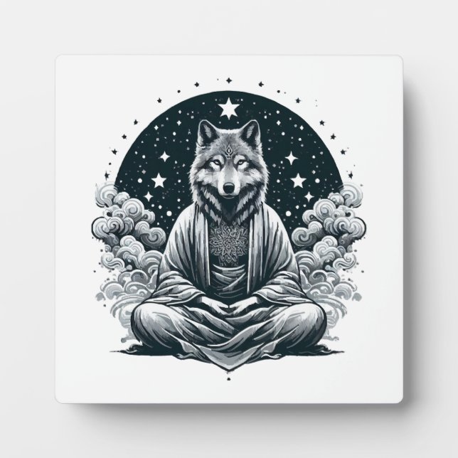 Placa Expositora Aware Wolf (Frente)