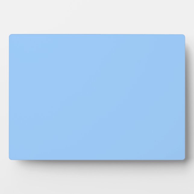 Placa Expositora Azul claro (Frente)