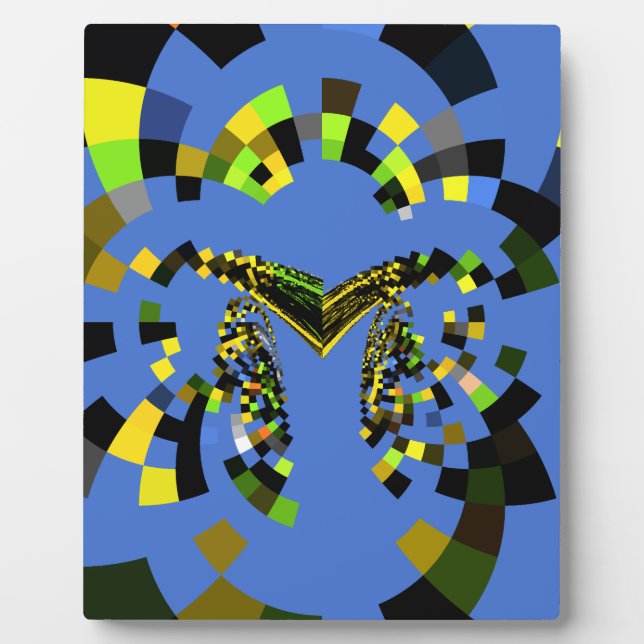 Placa Expositora Azul M (Frente)