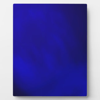 Placa Expositora Azul real metálico