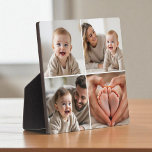 Placa Expositora Baby 4 Photo Collage Picture Instagram<br><div class="desc">Capture your baby’s cutest moments with this Baby 4-Photo Collage Instagram-Style Plaque, designed to showcase four special photos in a clean, social-inspired grid layout. Perfect for nurseries, desks, or gifting to grandparents, this personalized plaque brings charm and modern style to any space. Add your baby’s name, birthdate, or a sweet...</div>