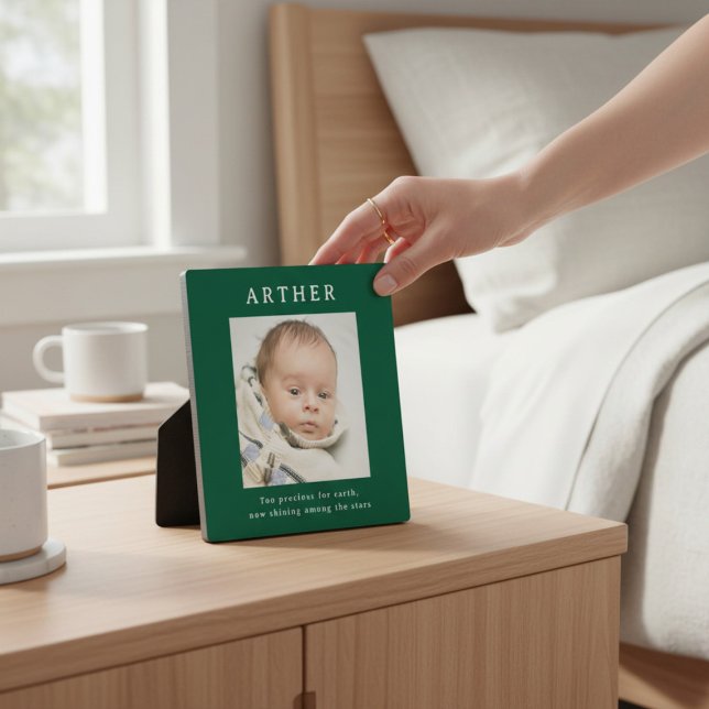 Placa Expositora Baby Loss Keepsake Photo Plaque (Subido por el creador)