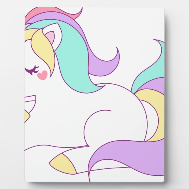 Placa Expositora Baby Unicorn (Frente)