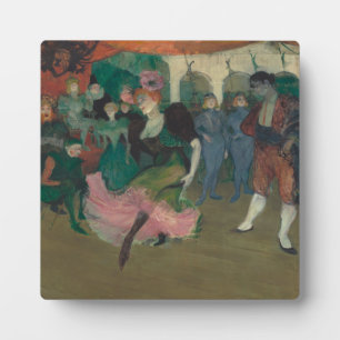 Placa Expositora Bailando con la pintura Bolero - Toulouse-Lautrec