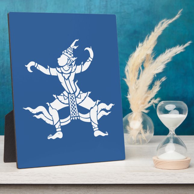 Placa Expositora Bailarina tailandesa ⚠ ⚠ Rótulo tailandés (Lado)