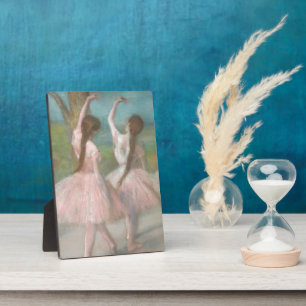 Placa Expositora Bailarinas de rosa Edgar Degas