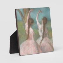Bailarinas en rosa Edgar Degas