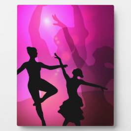 Placa Expositora Bailarines de ballet