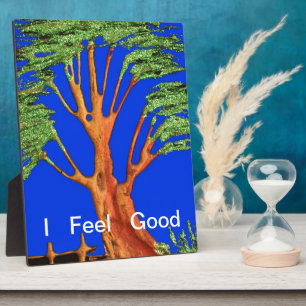 Placa Expositora Bajo el cielo azul: La colección del árbol de acac