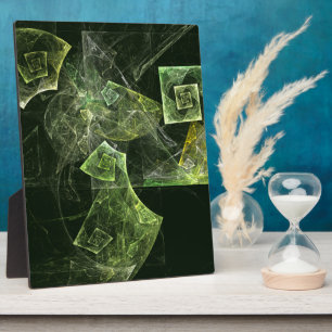 Placa Expositora Balanza torcida Resumen de arte Plaque