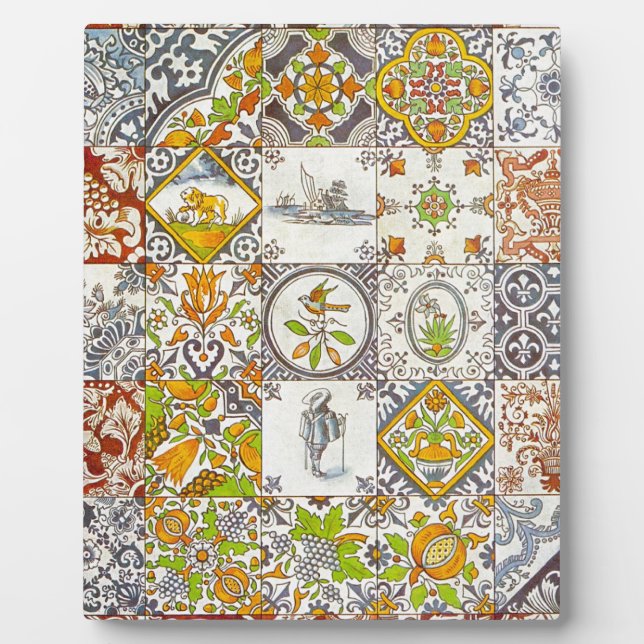 Placa Expositora Baldosas cerámicas holandesas (Frente)