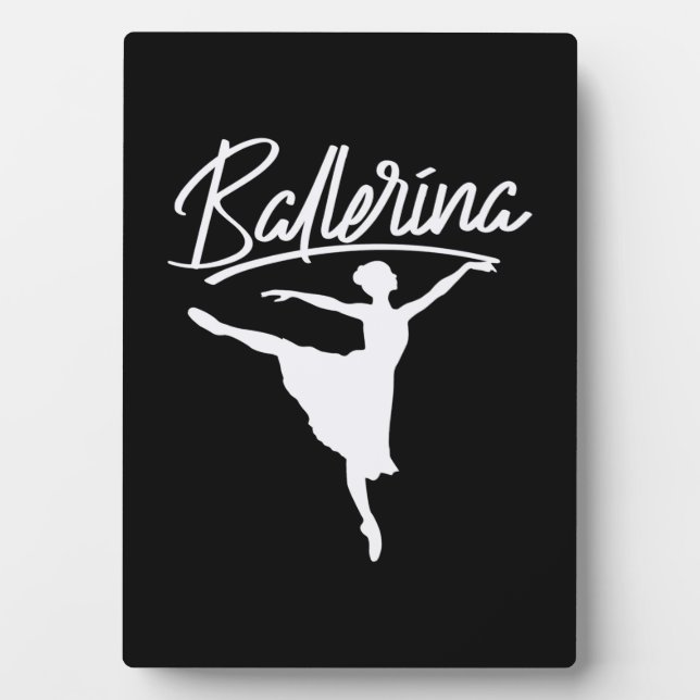 Placa Expositora Ballerina Dancer (Frente)