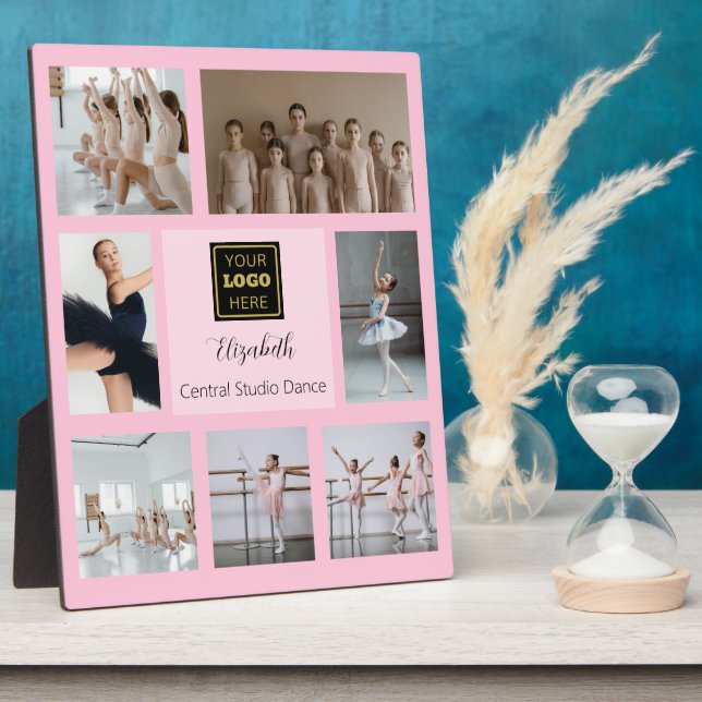 Placa Expositora Ballet Dance Studio Photo Collage (Lado)