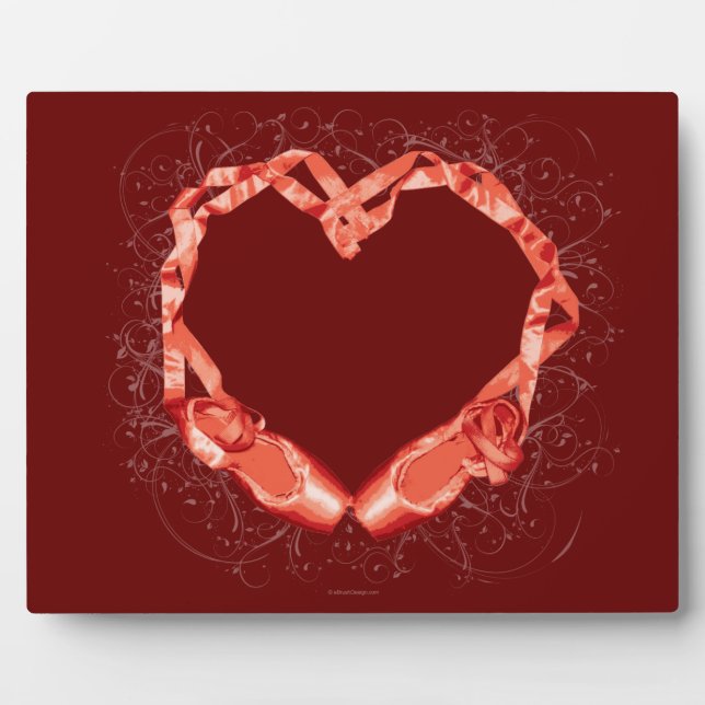 Placa Expositora Ballet de amor (Frente)