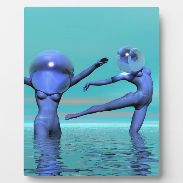 Placa Expositora Balón de agua (Frente)