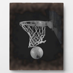 Placa Expositora Baloncesto Sepia