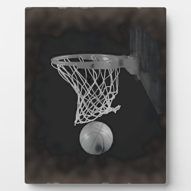 Placa Expositora Baloncesto Sepia (Frente)