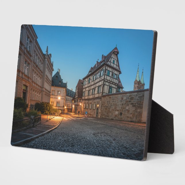 Placa Expositora Bamberg Alemania (Lado)