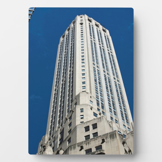 Placa Expositora Banco Imperial Canadiense Nueva York (Frente)