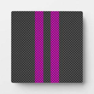 Placa Expositora Bandas de Carreras de Fuchsia al estilo de la fibr