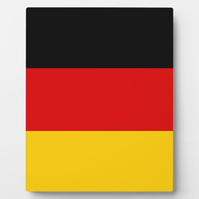 Placa Expositora Bandera de Alemania (Frente)