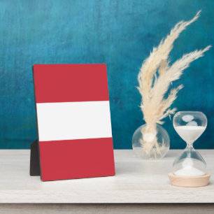 Placa Expositora Bandera de Austria