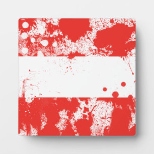 Placa Expositora Bandera de Austria