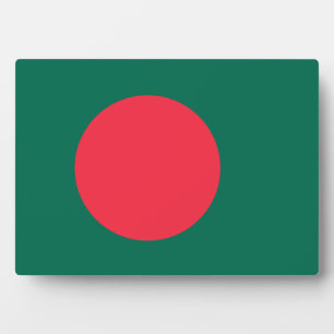 Placa Expositora Bandera de Bangladesh; Bangladesh;
