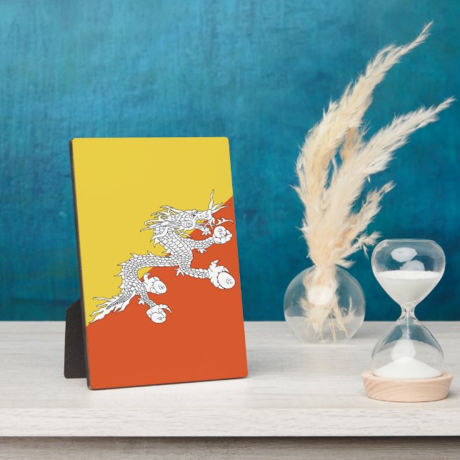 Placa Expositora Bandera de Butano (Lado)