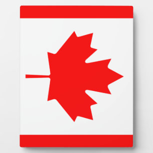 Placa Expositora Bandera de Canadá