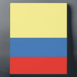 Placa Expositora Bandera de Colombia<br><div class="desc">apoyar a su país</div>