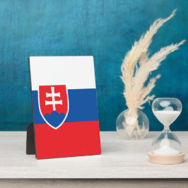 Placa Expositora Bandera de Eslovaquia