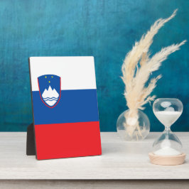Placa Expositora Bandera de Eslovenia