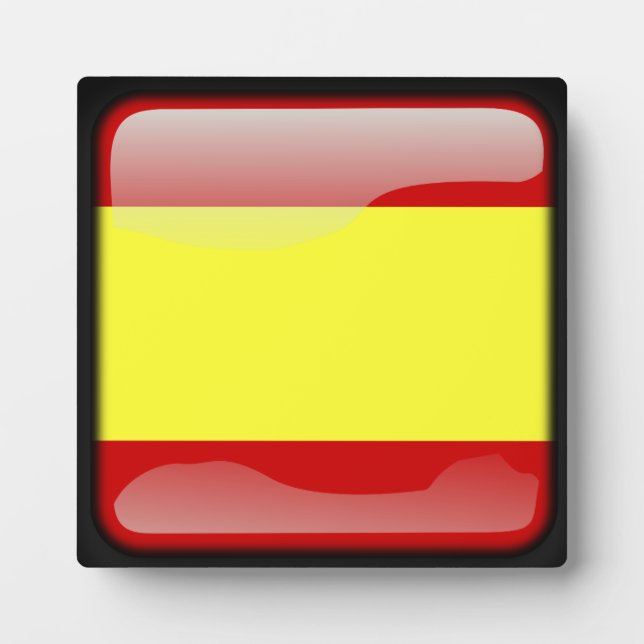 Placa Expositora Bandera de España (Frente)