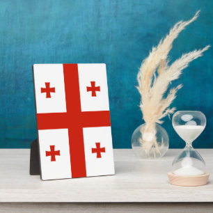 Placa Expositora Bandera de Georgia