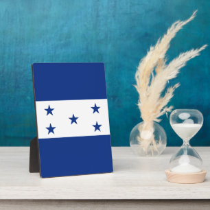 Placa Expositora Bandera de Honduras