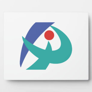 Placa Expositora Bandera de Iga, Mie, Japón