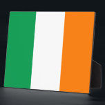 Placa Expositora Bandera de Irlanda<br><div class="desc">Colores de la bandera de Irlanda.</div>