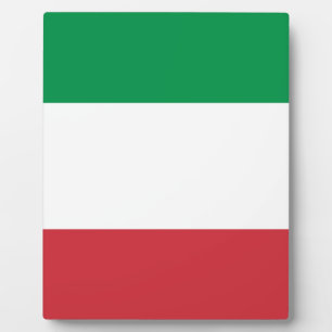 Placa Expositora Bandera de Italia