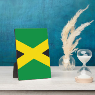 Placa Expositora Bandera de Jamaica