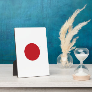 Placa Expositora Bandera de Japón