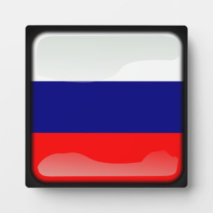 Placa Expositora Bandera de la Federación Rusa