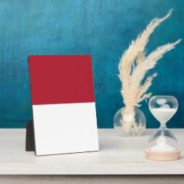 Placa Expositora Bandera de Mónaco