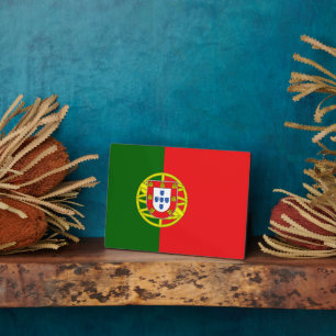 Placa Expositora Bandera de Portugal