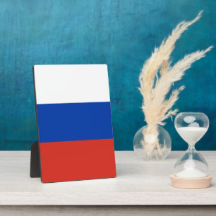Placa Expositora Bandera de Rusia