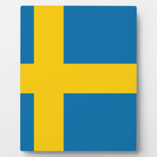 Placa Expositora Bandera de Suecia