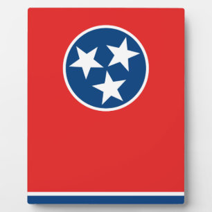 Placa Expositora Bandera de Tennessee